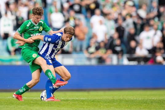 Hammarbys Williot Swedberg och IFK Göteborgs August