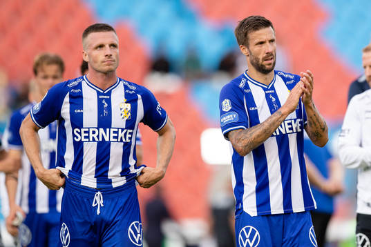 IFK Göteborgs Calle Johansson och Mattias Bjärsmyr