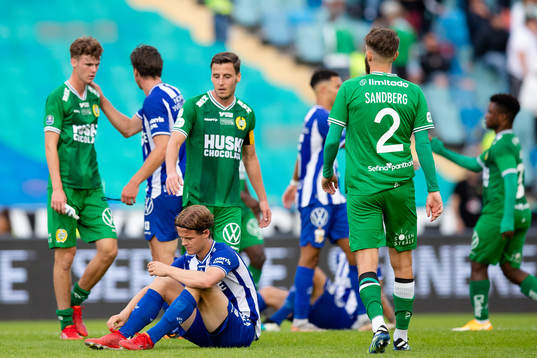 IFK Göteborgs August Erlingmark deppar
