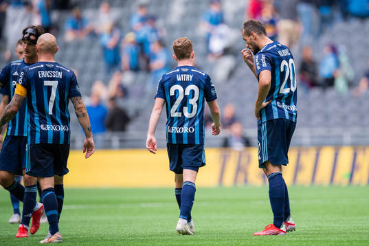 Djurgårdens Emir Kujovic deppar