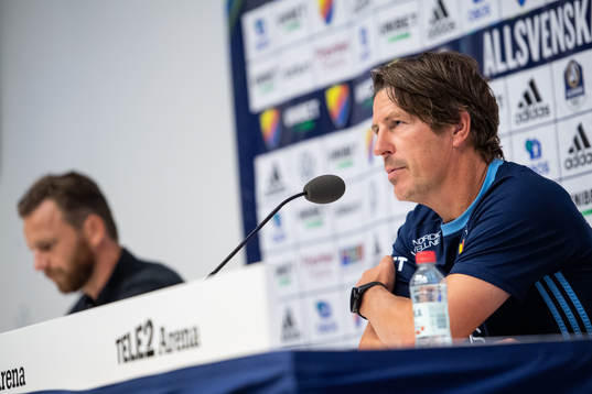 Djurgårdens tränare Thomas Lagerlöf