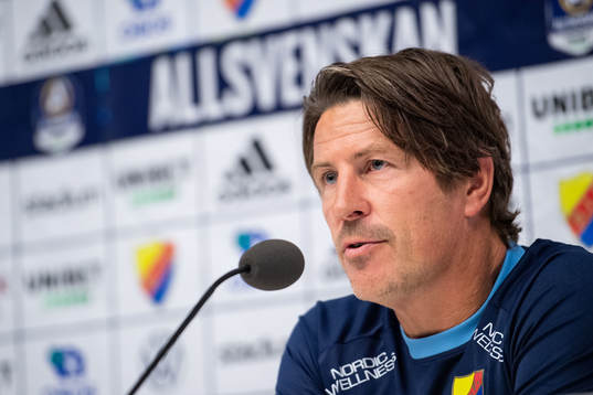 Djurgårdens tränare Thomas Lagerlöf