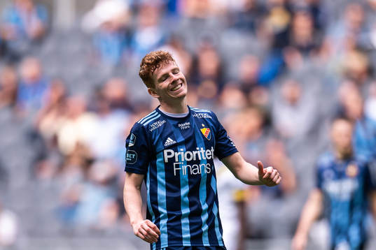 Djurgårdens Aslak Witry deppar