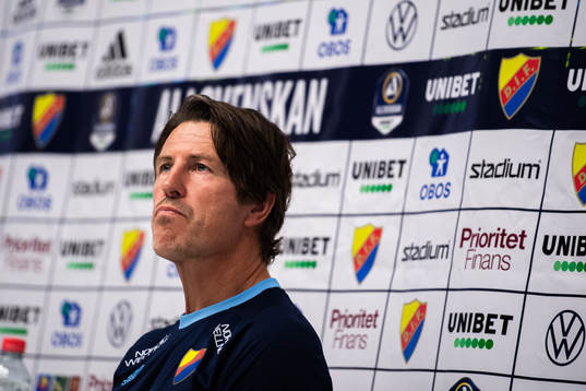 Djurgårdens tränare Thomas Lagerlöf