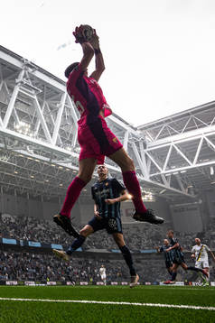 Djurgårdens målvakt Jacob Widell Zetterström och Jesper