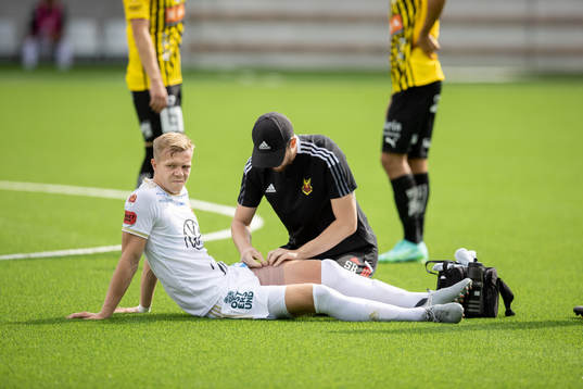 Östersunds Eirik Haugan skadades