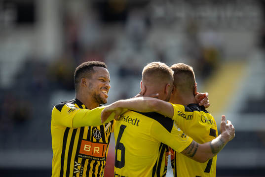 Häckens Martin Olsson , Leo Bengtsson och Alexander