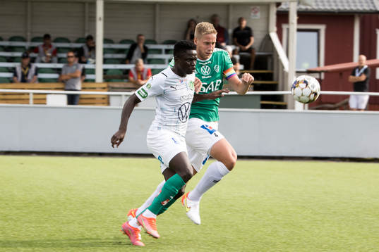 Jönköpings Eric Johana Omondi  och Brages Mattias