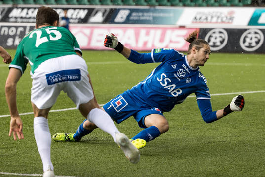 Brages målvakt Adrian Engdahl