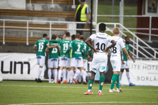 Brages spelarna jublar