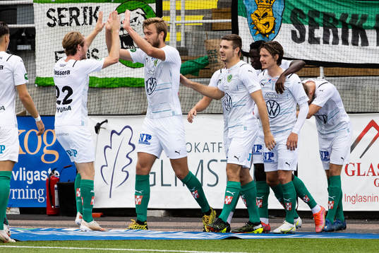 Jönköpings Marcus Degerlund jublar