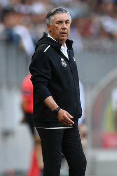 Carlo Ancelotti coach of Real Madrid