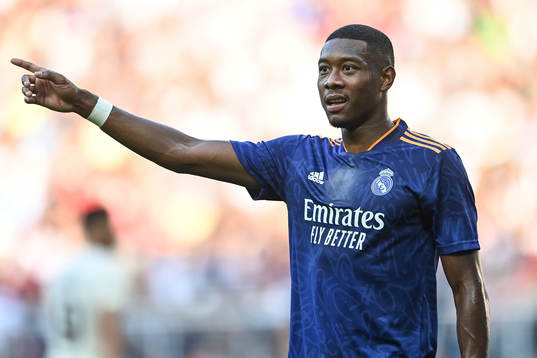 David Alaba of Real Madrid