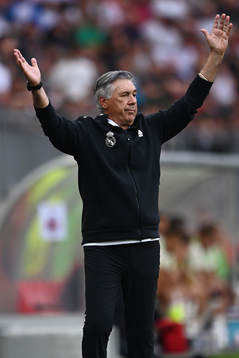 Carlo Ancelotti coach of Real Madrid