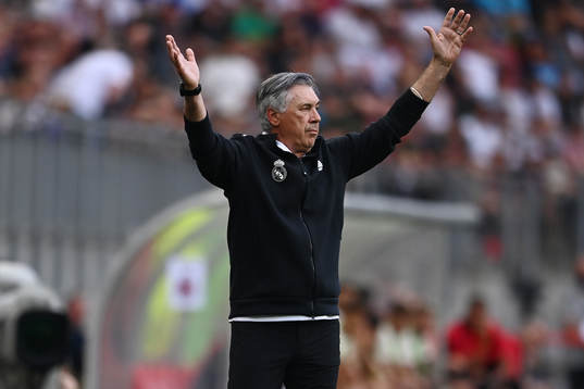 Carlo Ancelotti coach of Real Madrid