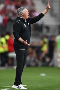 Carlo Ancelotti coach of Real Madrid