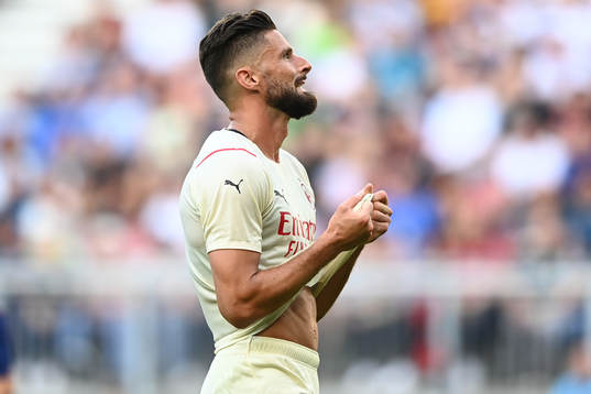 Olivier Giroud of Milan