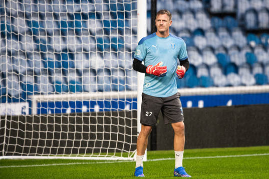 Goalkeeper Johan Dahlin
