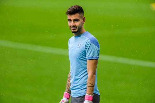 Goalkeeper Marko Johansson of Malmö FF