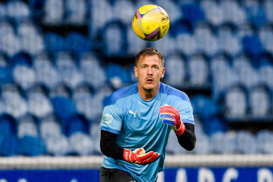 Goalkeeper Johan Dahlin of Malmö FF