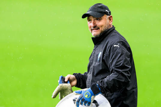 Goalkeeper coach Jonnie Fedel of Malmö FF