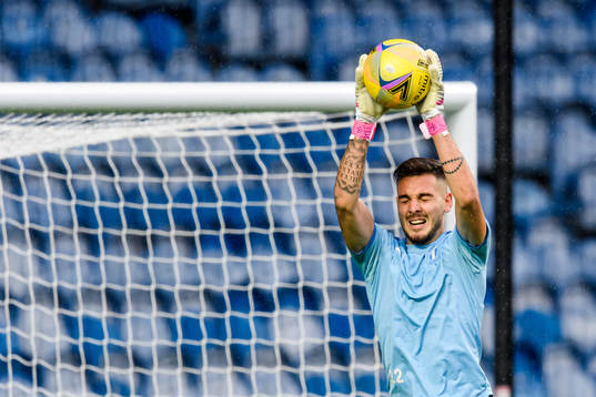 Goalkeeper Marko Johansson of Malmö FF