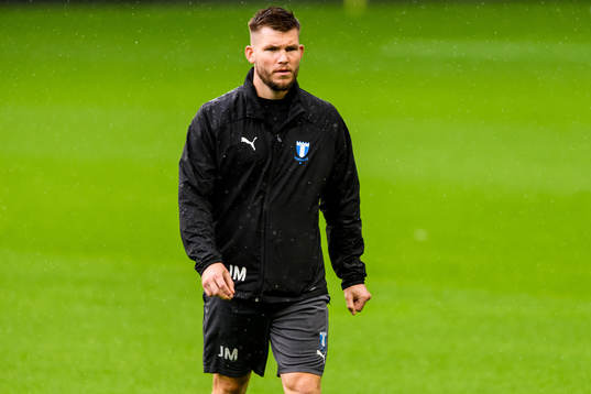 Physio Jamie Mackay of Malmö FF