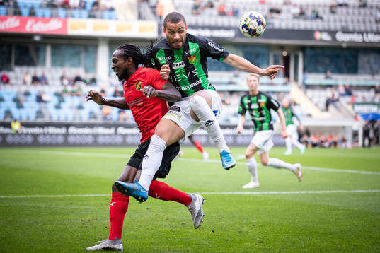Vasalunds Kebba Ceesay och GAIS Malkolm Moenza