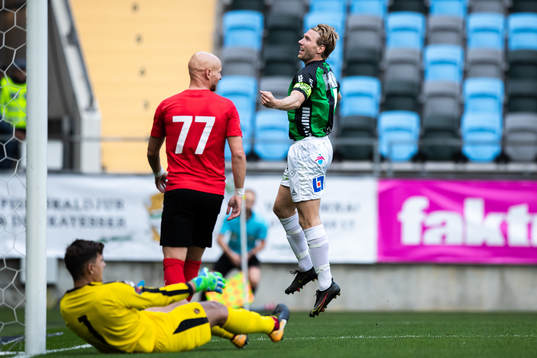 GAIS August Wängberg jublar