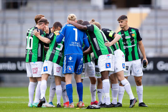 GAIS samlade innan fotbollsmatchen i Superettan mellan GAIS