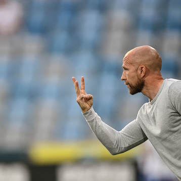 Kalmars tränare Henrik Rydström