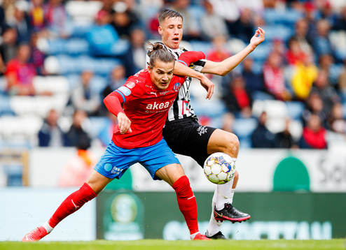 Helsingborgs Brandur Hendriksson Olsen och Landskronas