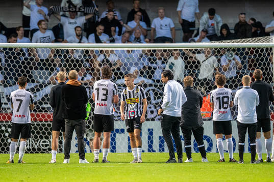 Landskronas spelare deppar