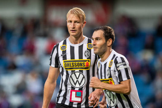 Landskronas Viktor Wihlstrand och Alexander Tkacz