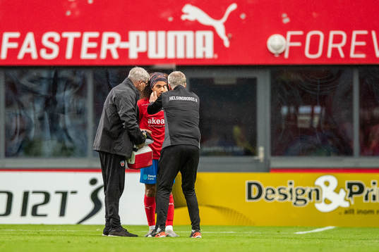 Helsingborgs Adam Kaied undersöks