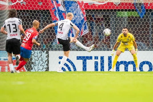 Landskronas målvakt Amr Kaddoura