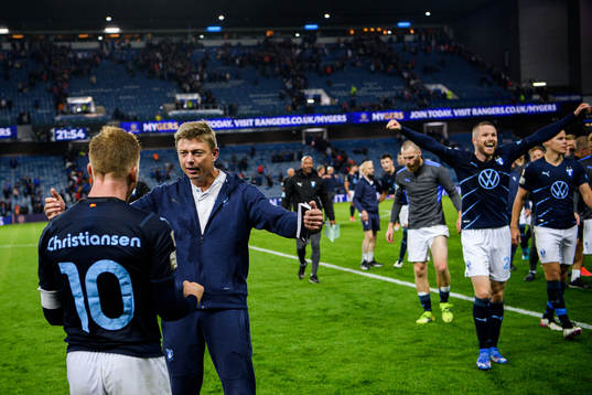 Anders Christiansen, Jon Dahl Tomasson, head coach and