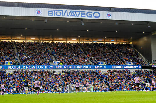 General view of Ibrox Stadium