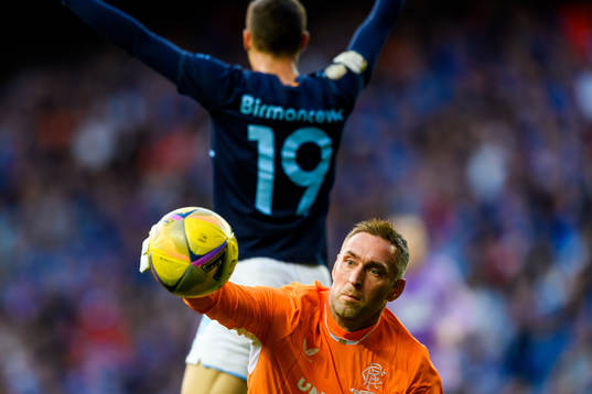 Veljko Birmancevic of Malmö FF and goalkeeper Allan