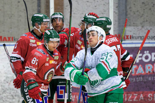 Frölundas Ryan Lasch jublar