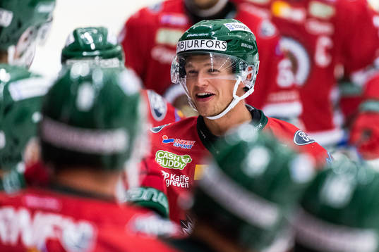 Frölundas Mattias Norlinder jublar