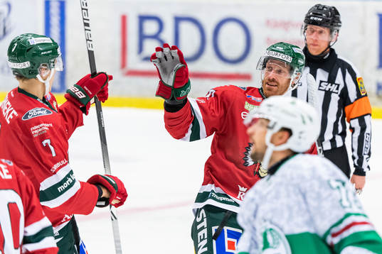Frölundas Jens Olsson jublar