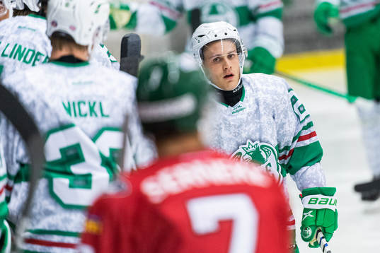 Rögles Tyler Kelleher jublar