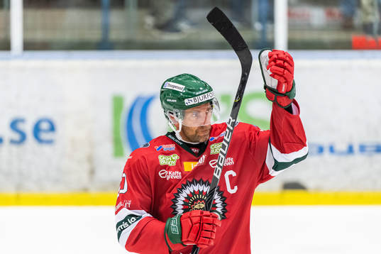 Frölundas Joel Lundqvist tackar publiken