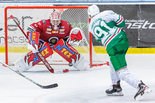 Frölundas målvakt Niklas Rubin