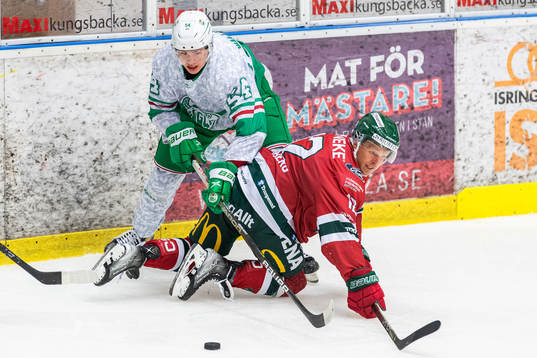 Rögles William Wallinder och Frölundas Max Friberg