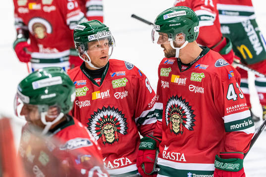 Frölundas Ryan Lasch och Michael Spacek
