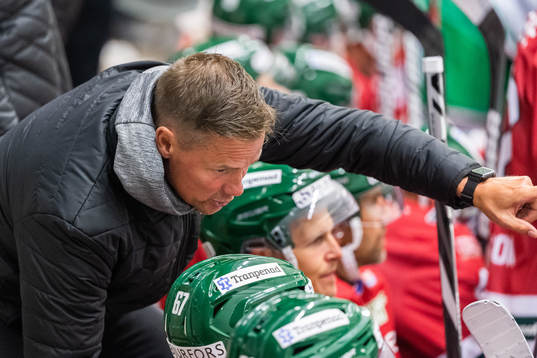 Frölundas tränare Roger Rönnberg