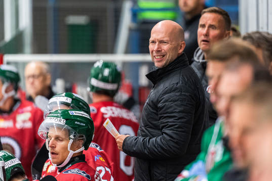 Frölundas assisterande tränare Anders Burström