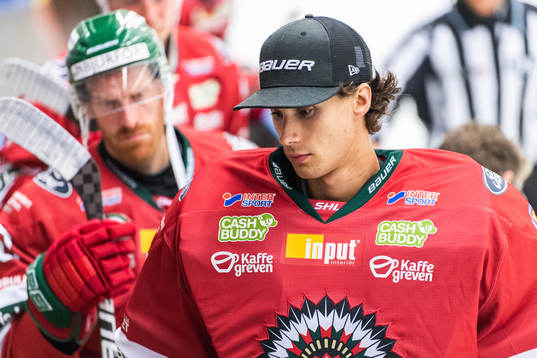 Frölundas målvakt Matthew Tomkins